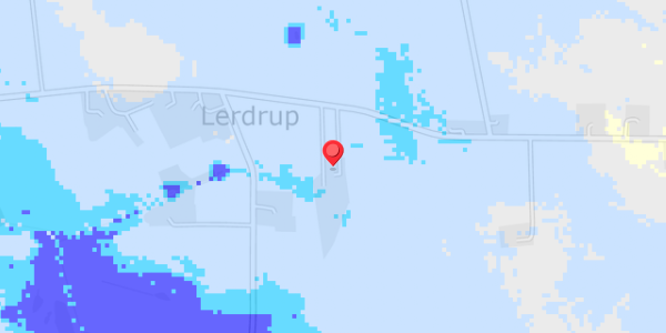 Grundvandsdybder på Lerdrupvej 35