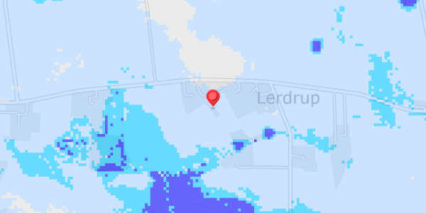 Grundvandsdybder på Lerdrupvej 61