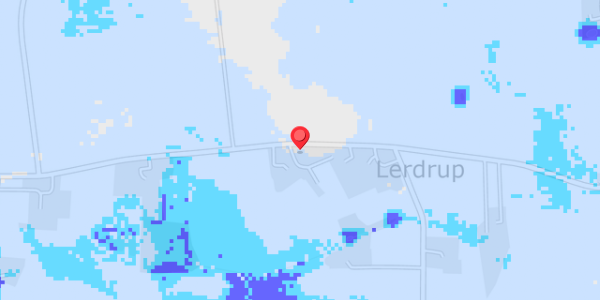 Grundvandsdybder på Lerdrupvej 81