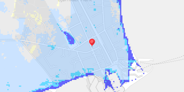 Grundvandsdybder på Skolegade 22