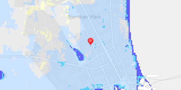 Grundvandsdybder på Skolegade 23
