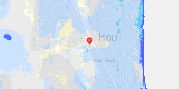 Grundvandsdybder på Skolegade 66
