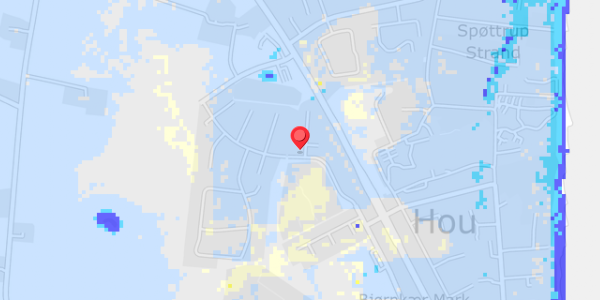 Grundvandsdybder på Skolegade 106