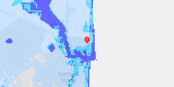 Grundvandsdybder på Spøttrup Strandvej 31