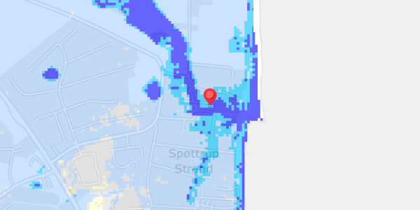 Grundvandsdybder på Spøttrup Strandvej 35