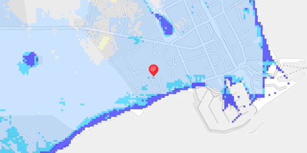 Grundvandsdybder på Strandgade 28K