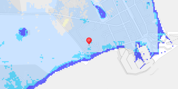 Grundvandsdybder på Strandgade 42A