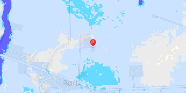 Grundvandsdybder på Strandvejen 104