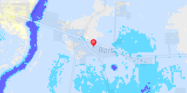 Grundvandsdybder på Strandvejen 125