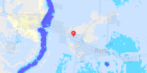 Grundvandsdybder på Strandvejen 136