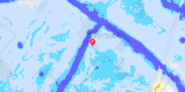 Grundvandsdybder på Teglgaardsvej 60
