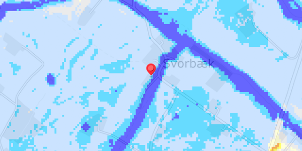 Grundvandsdybder på Teglgaardsvej 101