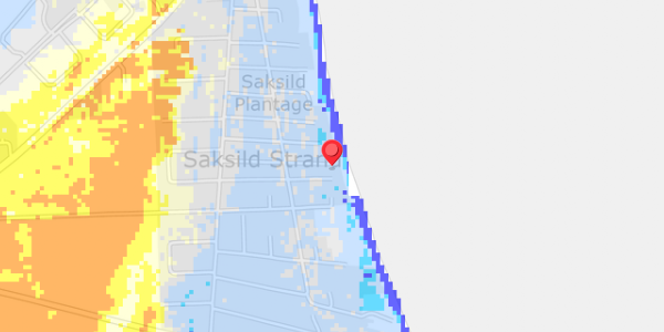Grundvandsdybder på Vibevej 138