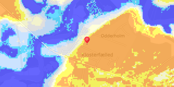 Grundvandsdybder på Klosterfælled 5