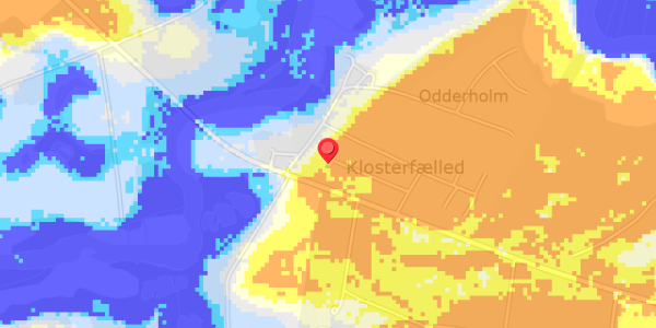 Grundvandsdybder på Klosterfælled 31