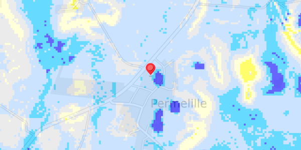 Grundvandsdybder på Permelille 6