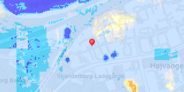 Grundvandsdybder på Danmarksvej 7