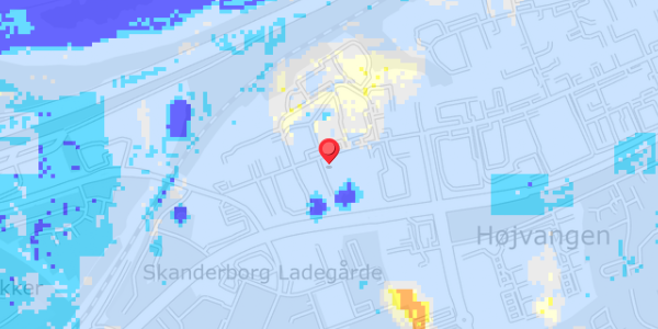 Grundvandsdybder på Danmarksvej 18B