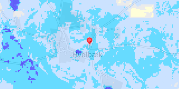 Grundvandsdybder på Hvolbækvej 3