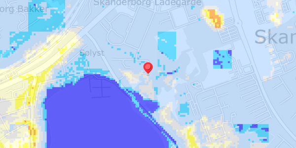 Grundvandsdybder på Sarabjerg 13