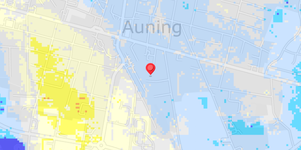 Grundvandsdybder på Nyvangsvej 14