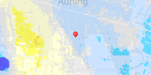 Grundvandsdybder på Nyvangsvej 34