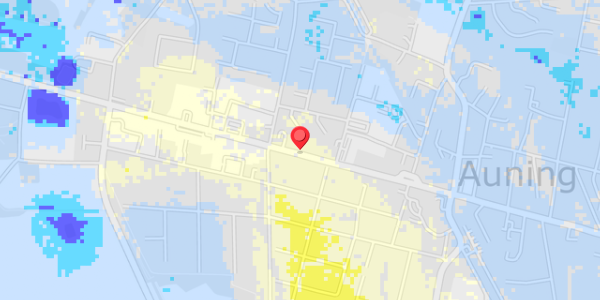 Grundvandsdybder på Vestergade 40