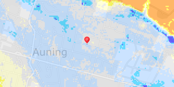 Grundvandsdybder på Østervangs Alle 21