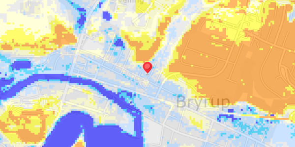 Grundvandsdybder på Byvej 41A