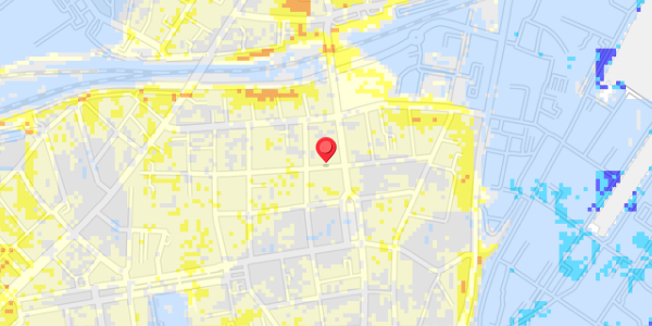 Grundvandsdybder på Brammersgade 7, 2. 