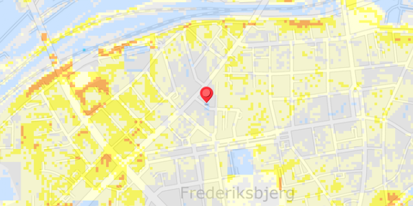 Grundvandsdybder på Dannebrogsgade 5, 1. th