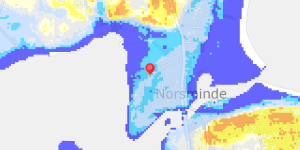 Grundvandsdybder på Fjordvej 13