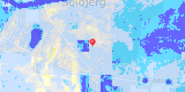 Grundvandsdybder på Lystenlund 55