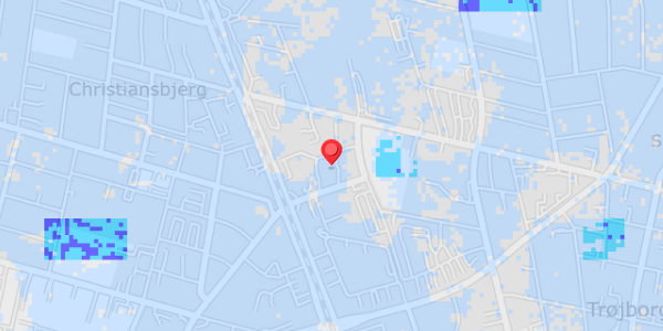 Grundvandsdybder på Marius Simonsens Vej 7, 2. th