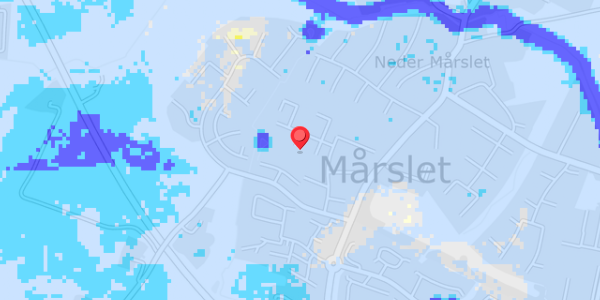 Grundvandsdybder på Ovesdal 21