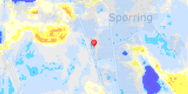 Grundvandsdybder på Randersvej 584