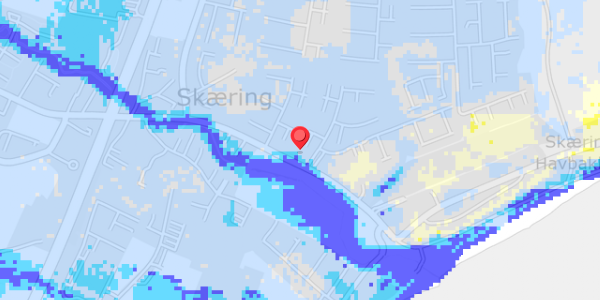 Grundvandsdybder på Skæring Havvej 85
