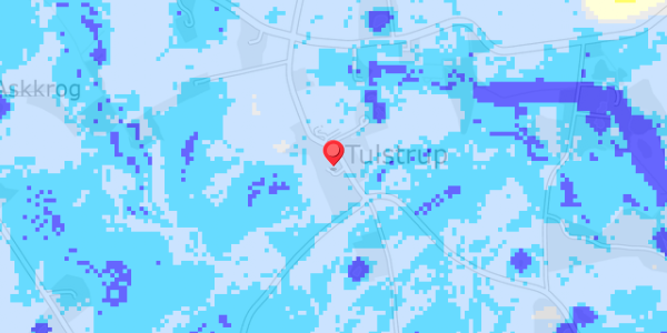 Grundvandsdybder på Tulstrupvej 8