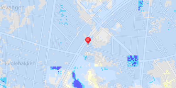 Grundvandsdybder på Vestre Ringgade 152, 2. th