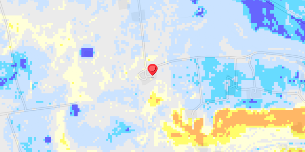 Grundvandsdybder på Bjerring Hede 19