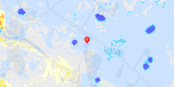 Grundvandsdybder på Bjerring Hede 41