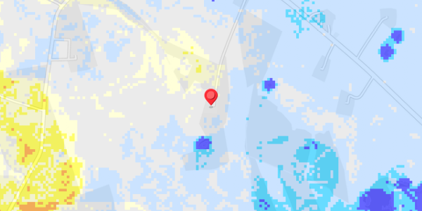 Grundvandsdybder på Bjerring Hede 43