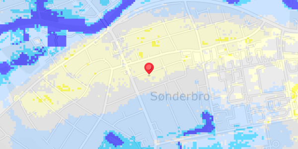 Grundvandsdybder på Bredgade 8
