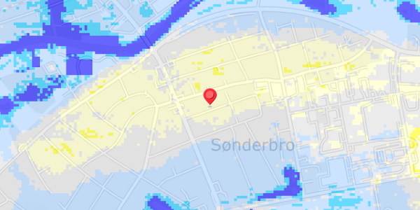 Grundvandsdybder på Bredgade 9