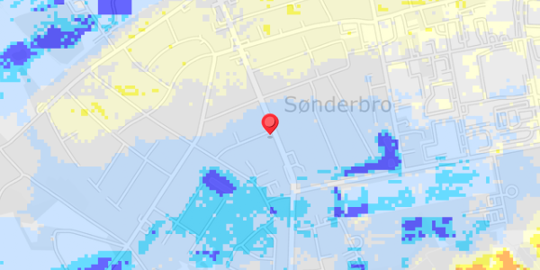 Grundvandsdybder på Brogade 62