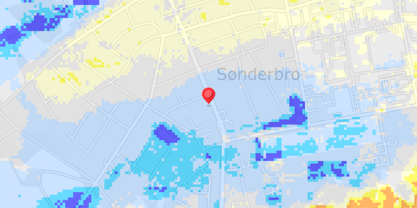 Grundvandsdybder på Brogade 64