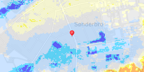 Grundvandsdybder på Brogade 66