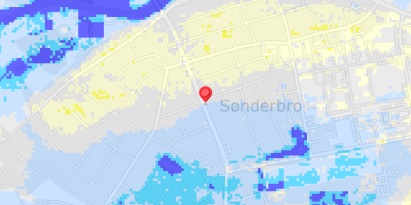 Grundvandsdybder på Brogade 69