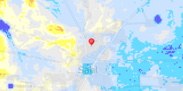 Grundvandsdybder på Ladingvej 3