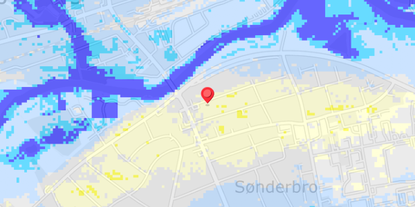 Grundvandsdybder på Nygade 4A